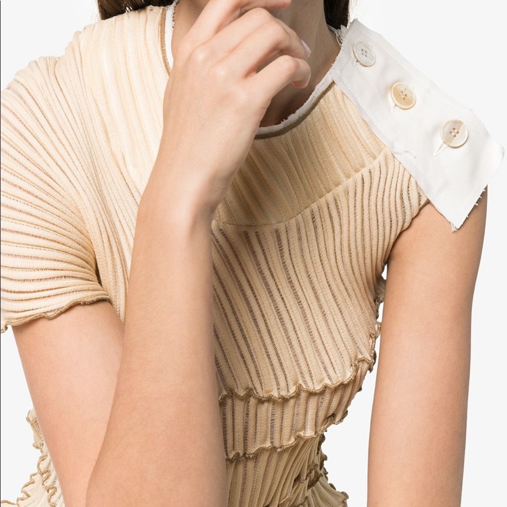 JIL SANDER
Asymmetric midi dress